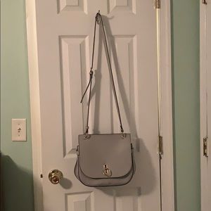 Light grey cross body bag